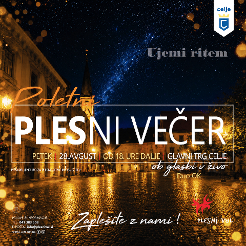 2 poletniplesni večer